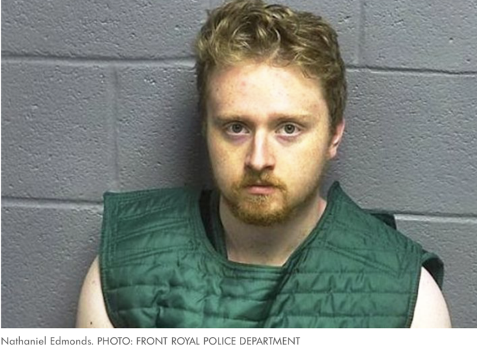 Nathaniel Edmonds. PHOTO: FRONT ROYAL POLICE DEPARTMENT